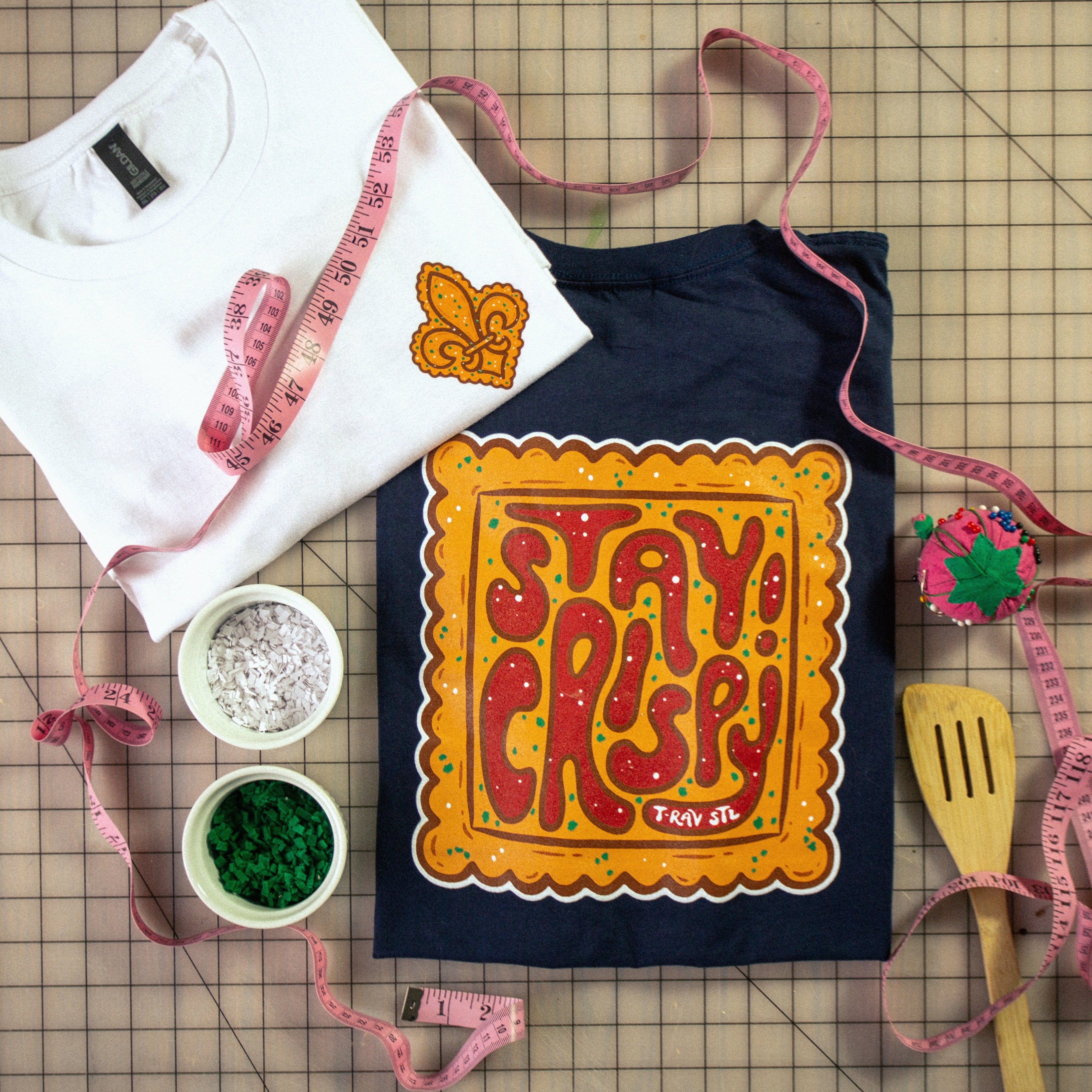 Stay Crispy Tee | T-Rav STL